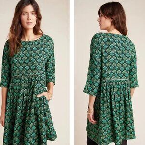 Anthropologie Magnolia Babydoll Tunic Dress M